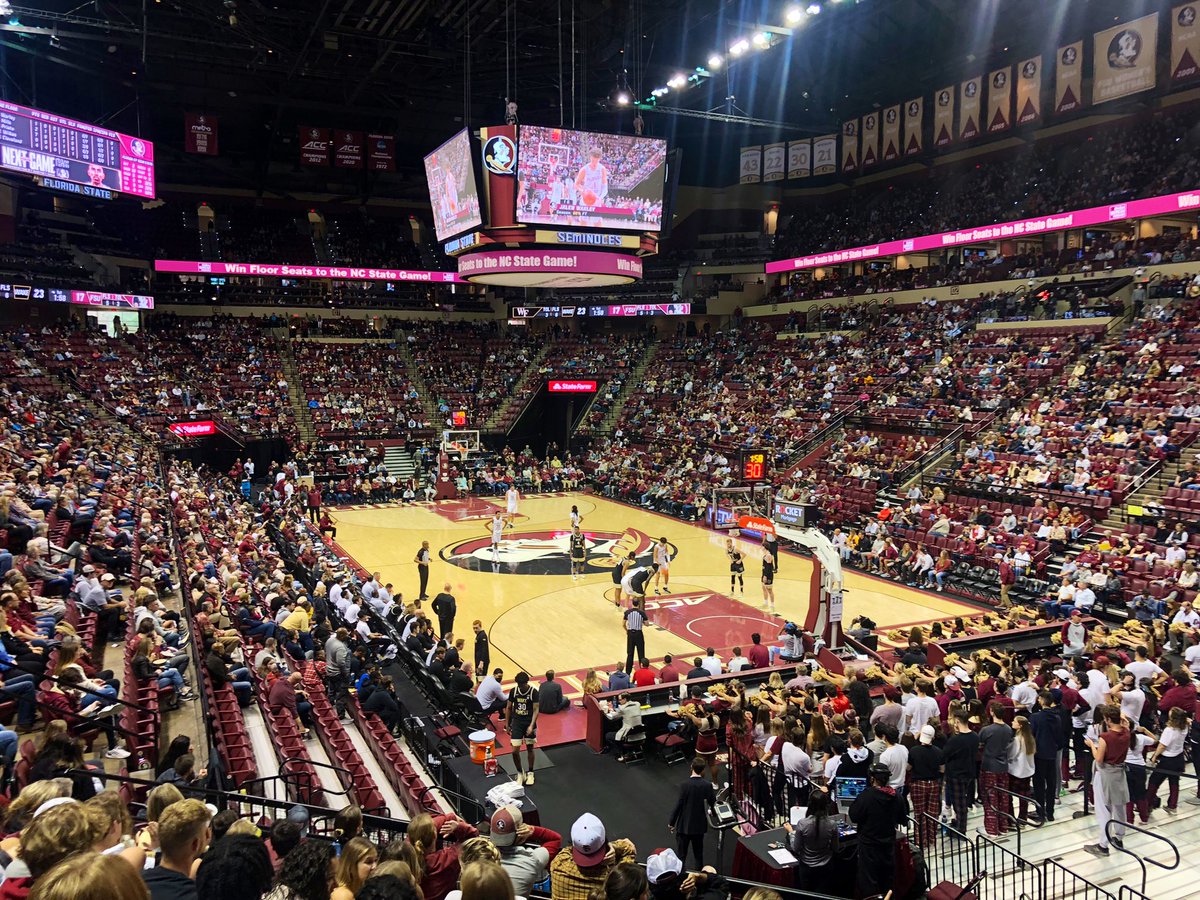 A perfect Saturday <a href="/FSUTuckerCenter/">FSU Tucker Center</a> 🏀 Let’s go Noles! <a href="/Seminoles/">FSU Seminoles</a>