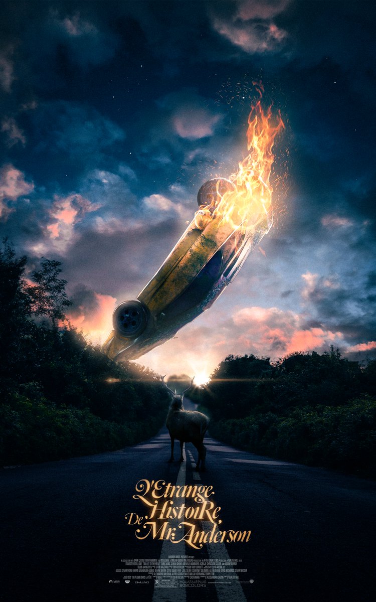 MouataLePlug's tweet image. L'ÉTRANGE HISTOIRE DE MR.ANDERSON 🦌

Film poster 🎬🦌

@JeyLaylow X @808Colors 

(typographie par @KaleiStudio)