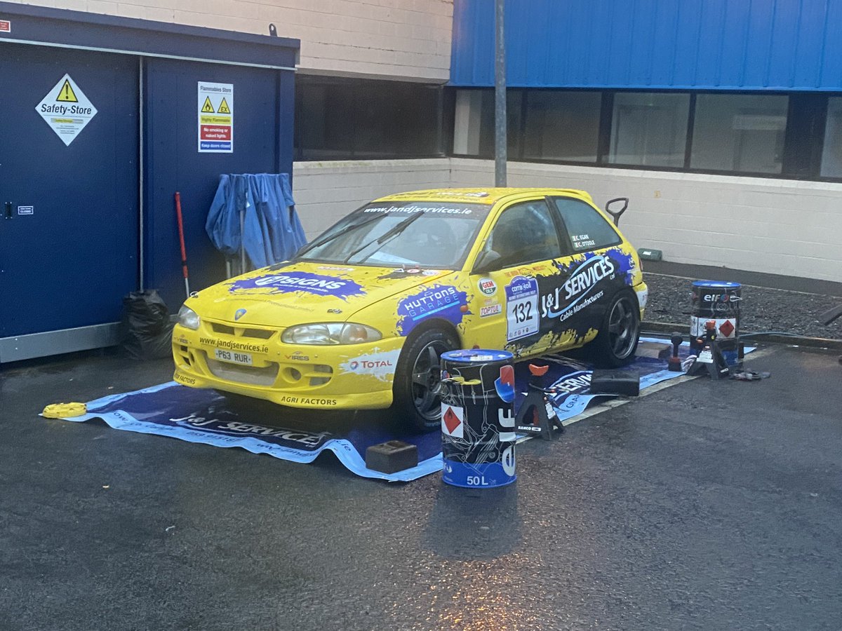 BrianHutton188's tweet photo. @Toolbox_83 @jandjServices01 #galwayinternationalrally day 1 completed, more of the same tomorrow. https://t.co/4TCyZGWmQQ