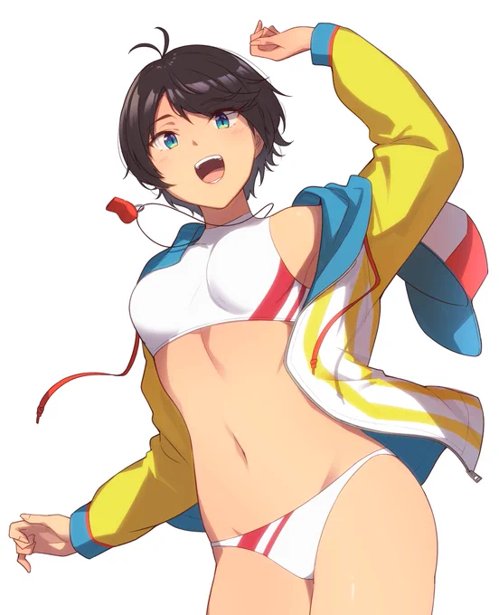 界隈がザワついてるのでお試しテスト
#モズク絵 