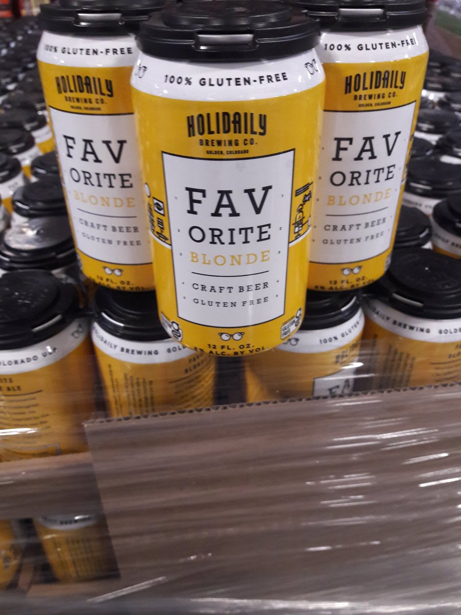 Central States (@csbev) on Twitter photo Find your Favorite. Plenty of <a href="/HolidailyBrew/">Holidaily Brewing</a> Favorite Blonde is on shelves #MO & #KS side with more scheduled to deliver tomorrow. Grab a pack of this incredibly crafted and 100% Gluten Free brew and enjoy! #AllBeerNoGluten Find your Favorite. Plenty of <a href="/HolidailyBrew/">Holidaily Brewing</a> Favorite Blonde is on shelves #MO & #KS side with more scheduled to deliver tomorrow. Grab a pack of this incredibly crafted and 100% Gluten Free brew and enjoy! #AllBeerNoGluten