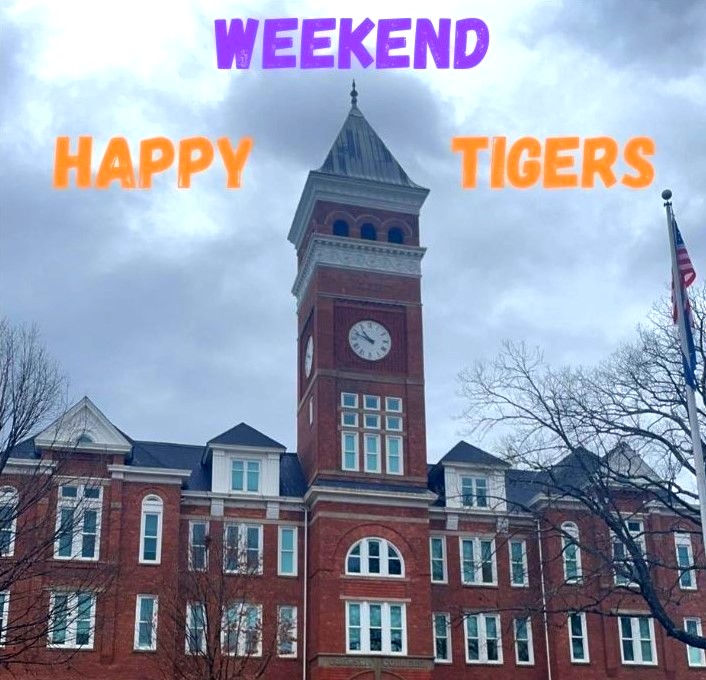 Have a great weekend Tigers!  "Every great dream begins with a dreamer.  Always remember, you have within you the strength, the patience, and the passion, to reach for the stars to change the world" - Harriet Tubman