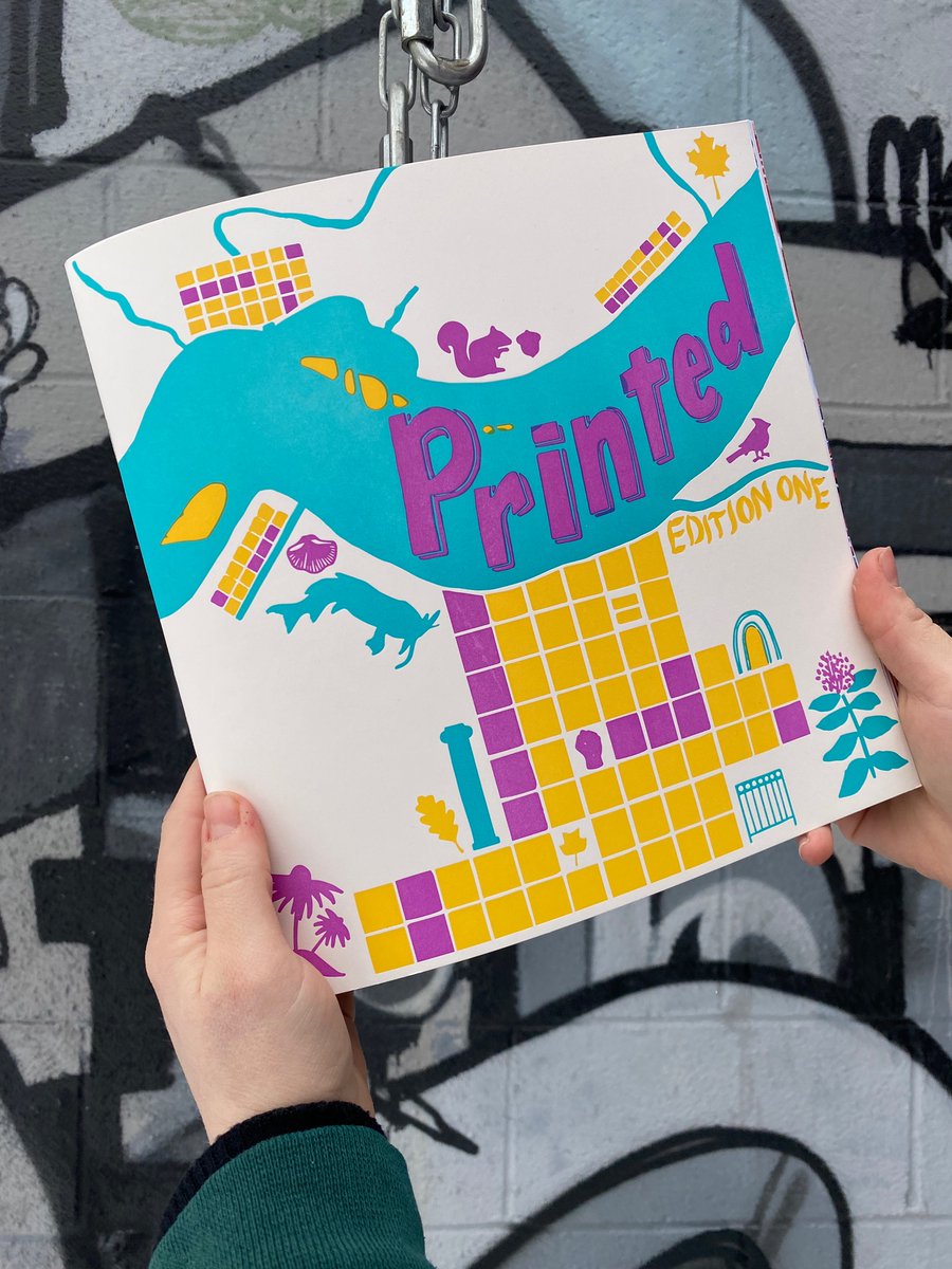 UofL_HSC's tweet photo. Printed Edition One is here! All proceeds go back to the featured artists! Shoutout to the Outreach Bubble and HSC members who helped. Check out @printedzinelou   for more details. We LOVE to see it🤩🎨 https://t.co/PILyyfTqwH