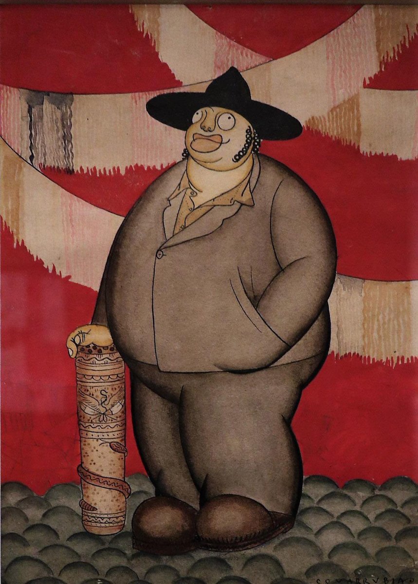 Diego Rivera caricatures by Miguel Covarrubias 