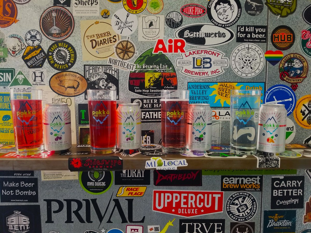 pakkaseltzer's tweet photo. Cans of Hard Seltzer are now just $0.99 each at @EpicBrewingSLC in Salt Lake City! Flavors include Grapefruit Tangerine, Cherry Lime, Mixed Berry, and Black Cherry. Grab a 12-pack for only $11.94!

#HardSeltzer #CraftBeer # GlutenFree #RealFruit #BePakka https://t.co/UJfIqG7afs