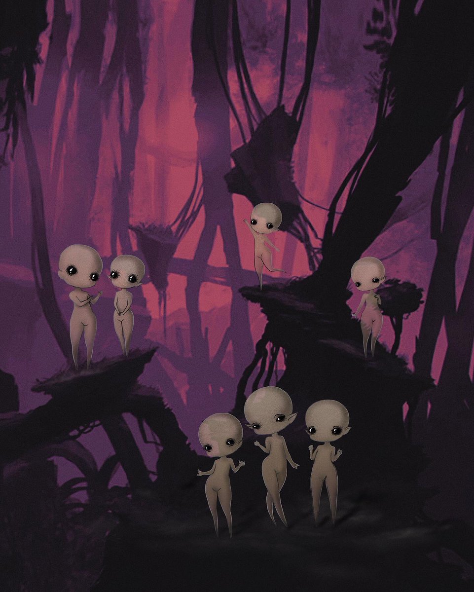 royabarati_'s tweet photo. Charecter design for an animation called
Mystery Forest ;

Digital painting on Procreate 

#artistsontwitter #illustration #artwork #NFTartists #NFTCommumity #NFTcollections
#conceptart #Procreate  
#characterdesign #digitalart #visualart #nftart #nfts https://t.co/4LAmhetHT9