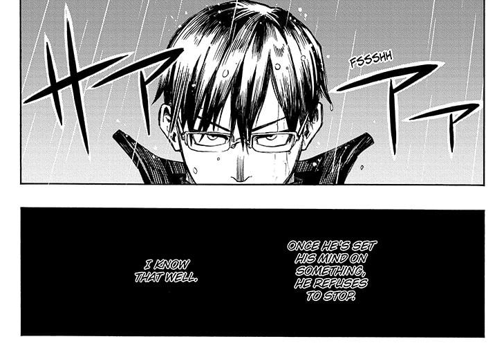 Text is the same, the volume added the flashback 