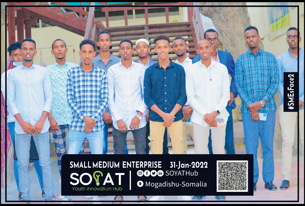 SOYAThub's tweet photo. SOYAT hub has successfully concluded Training for SMEs section 2 in Garaad Initiative Program
This program, the training was focus on Empowering young entrepreneurs in  #Mogadishu. after graduated, the winners will be awarded investments to improve their entrepreneurship
#SMEs https://t.co/abhSqrQQbH