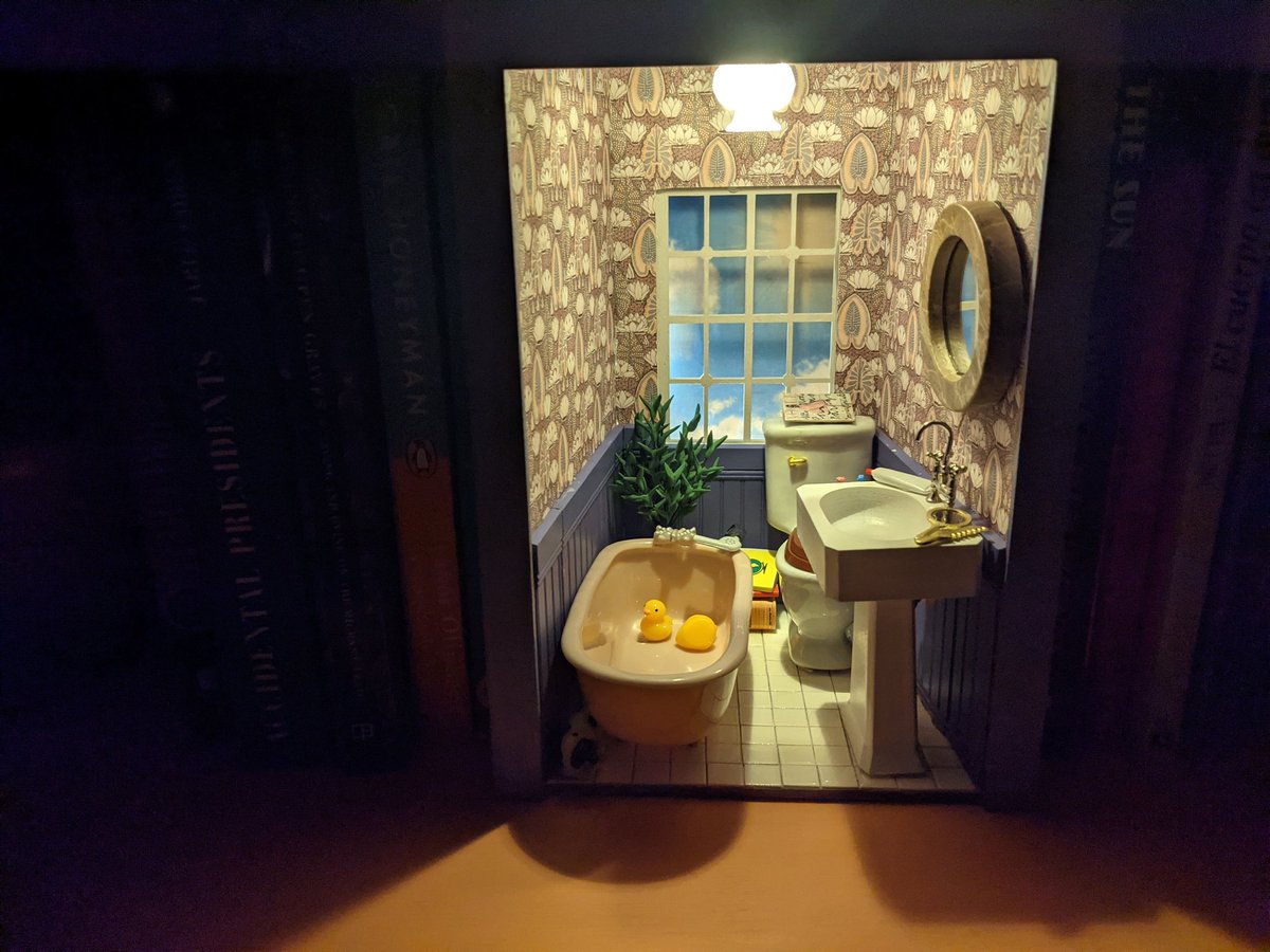 mecervera's tweet photo. Proyecto baño en miniatura https://t.co/vbLnFUyDJg