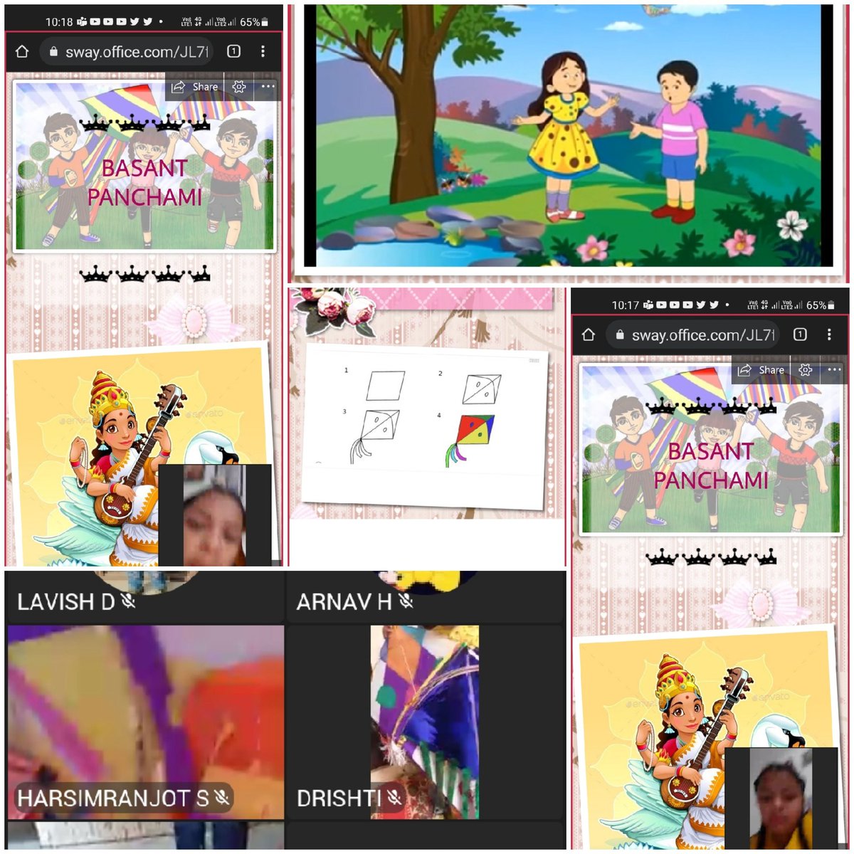 ReemaKalra5's tweet photo. Basant Panchami celebrated by grade II-C virtually . Students perform a dance , thought of the day and rhyme.
@Prabhjo60556013 
@raminde94301780 
@MicrosoftTeams 
@STSWSRAJGOMAL 
@CBSECCE 
@Microsoft365 https://t.co/m7nJQ5ms68