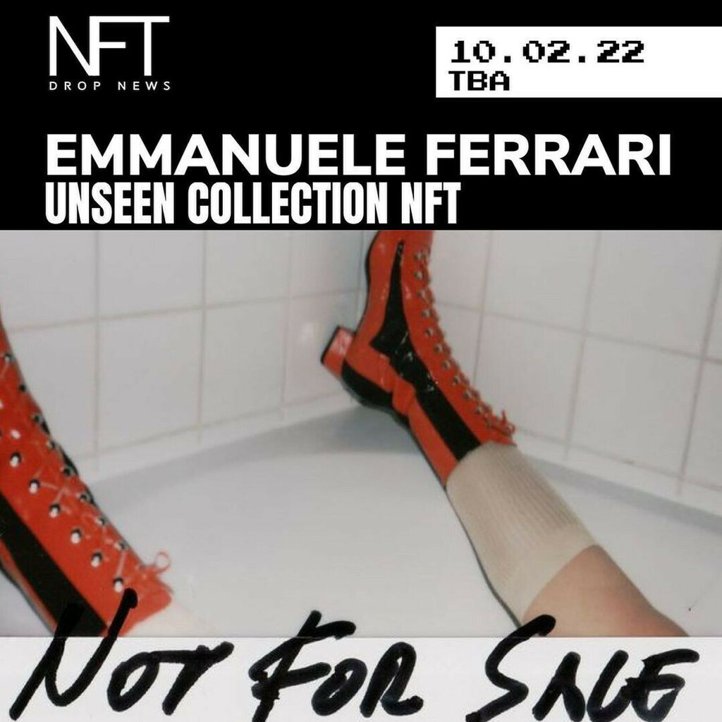 PixelMeows's tweet image. @emanueleferrariph UNSEEN COLLECTION RELEASES ON THE 10.02.22 ⚫️ instagr.am/p/CZmtvtWskcZ/