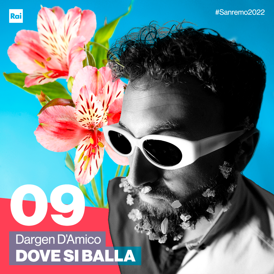 SanremoRai's tweet photo. 💐 CODICE 09
🎤 @dargendamico
🎧 #DoveSiBalla

#Sanremo2022 https://t.co/bnjhubcfY9