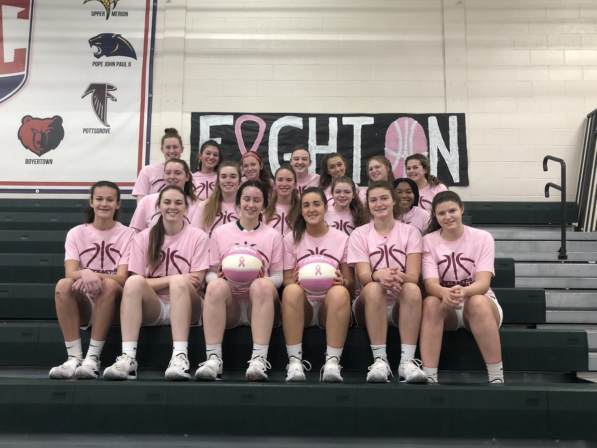 The Lady Warriors are ready to Shoot for the Cure with <a href="/PBCC/">PA Breast Cancer Coalition</a>
