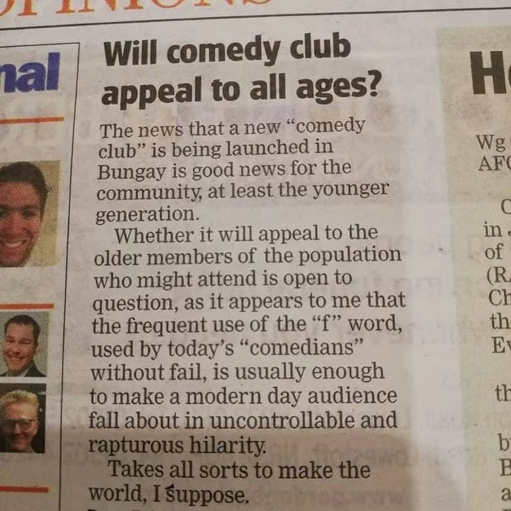Hooma Comedy Club (@hoomacomedy) on Twitter photo Can't win them all... (Written before our gig and he didn't even come 🤦)
P.S. was a fantastic night, Doug missed out 🤣
<a href="/FisherTheatre/">BungayFisherTheatre</a> #comedy <a href="/BBJournal24/">Beccles & Bungay Journal</a> Can't win them all... (Written before our gig and he didn't even come 🤦)
P.S. was a fantastic night, Doug missed out 🤣
<a href="/FisherTheatre/">BungayFisherTheatre</a> #comedy <a href="/BBJournal24/">Beccles & Bungay Journal</a>