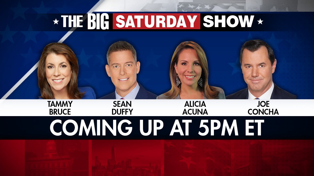Sean Duffy on Twitter "Appointment TV… The Big Saturday Show TONIGHT