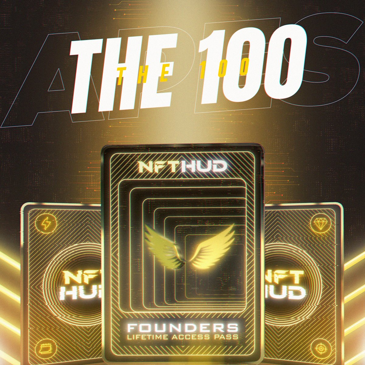 nfthud's tweet photo. Welcome, Gold Members ⚡️🤔 https://t.co/MVLX8UhaqT