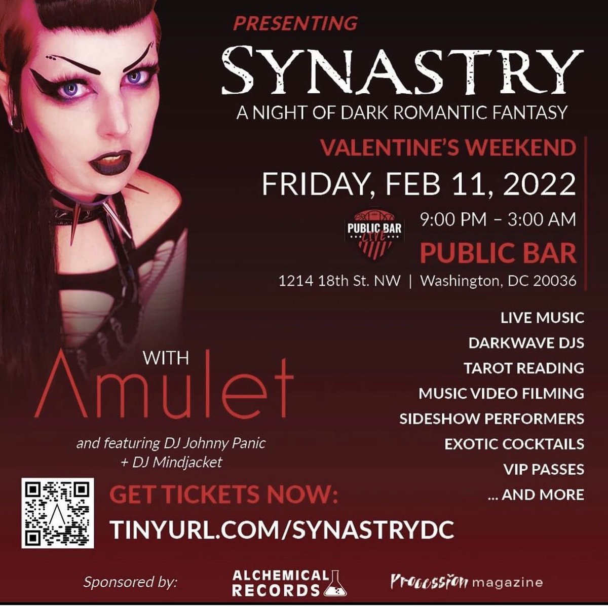 Synastry DC is less than a week away - get your tix at tinyurl.com/synastrydc