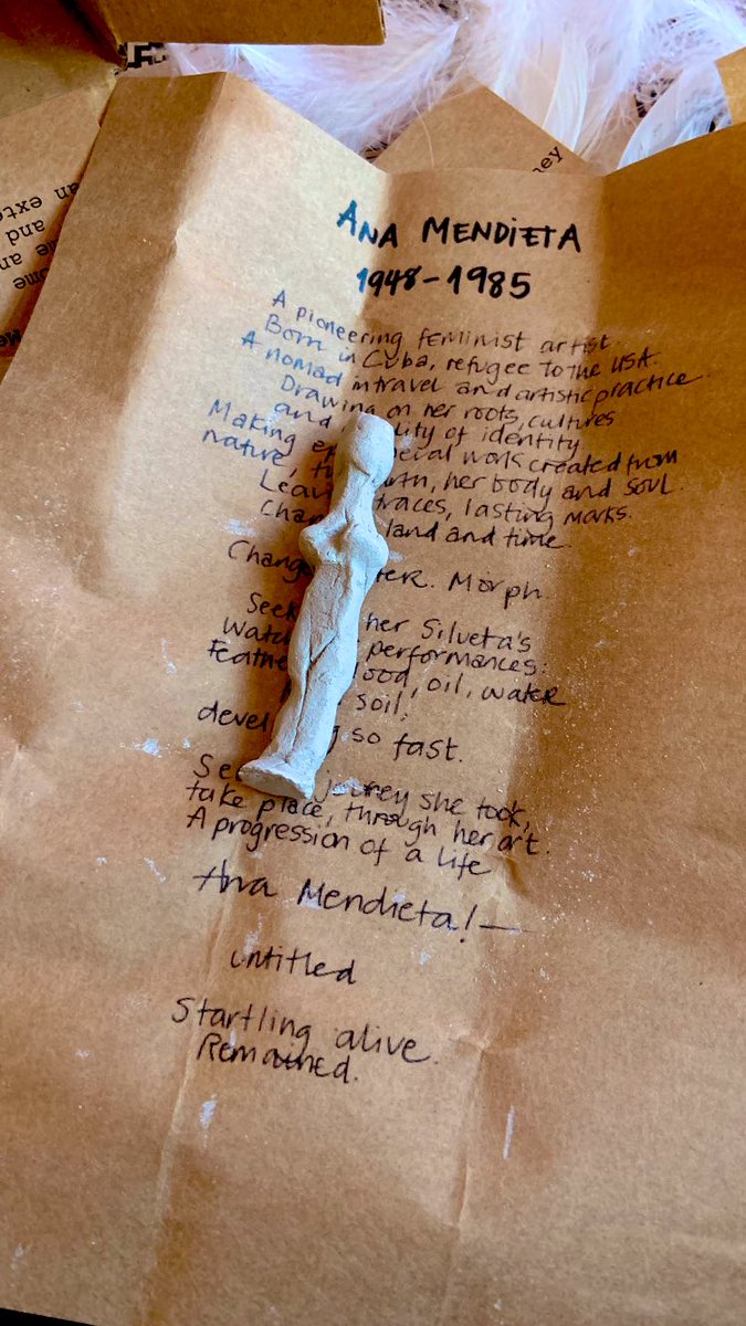 SleightTheatre's tweet photo. Trace of Us is an ongoing response to the work of visionary Cuban-American artist Ana Mendieta; her work broke boundaries, anticipated trends, &amp; created extraordinary art focused on the body &amp; nature while exploring her relationship with her identity &amp; the world…/1 https://t.co/5UA7RTWQjp