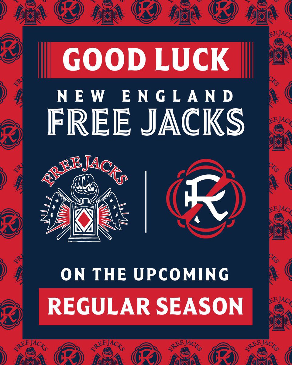 A 🆕 Major League Rugby season starts today for the <a href="/NEFreeJacks/">New England Free Jacks</a> 🏉

#SaddleUp lads 👊