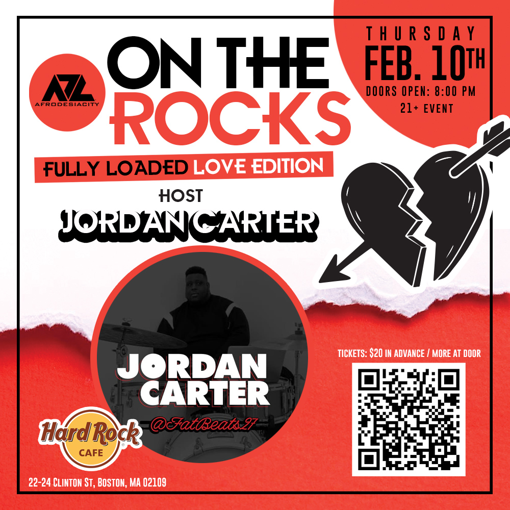 ADC ON THE ROCKS | 
<a href="/fatbeats/">Fat Beats</a>  x 
<a href="/AFroDesiaCity/">Connector at Large</a>
#BlackHistoryMonth #ValentinesDay2022 
THURSDAY, FEBRUARY 10TH
DOORS AT 8:00 PM l Tickets: afrodesiacityontherocks.eventbrite.com