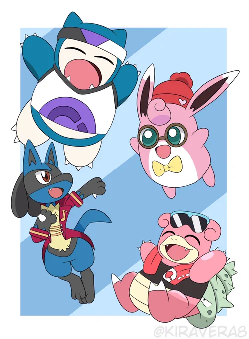 some of my favorite pokemon holowear to play as
#PokemonUNITE 