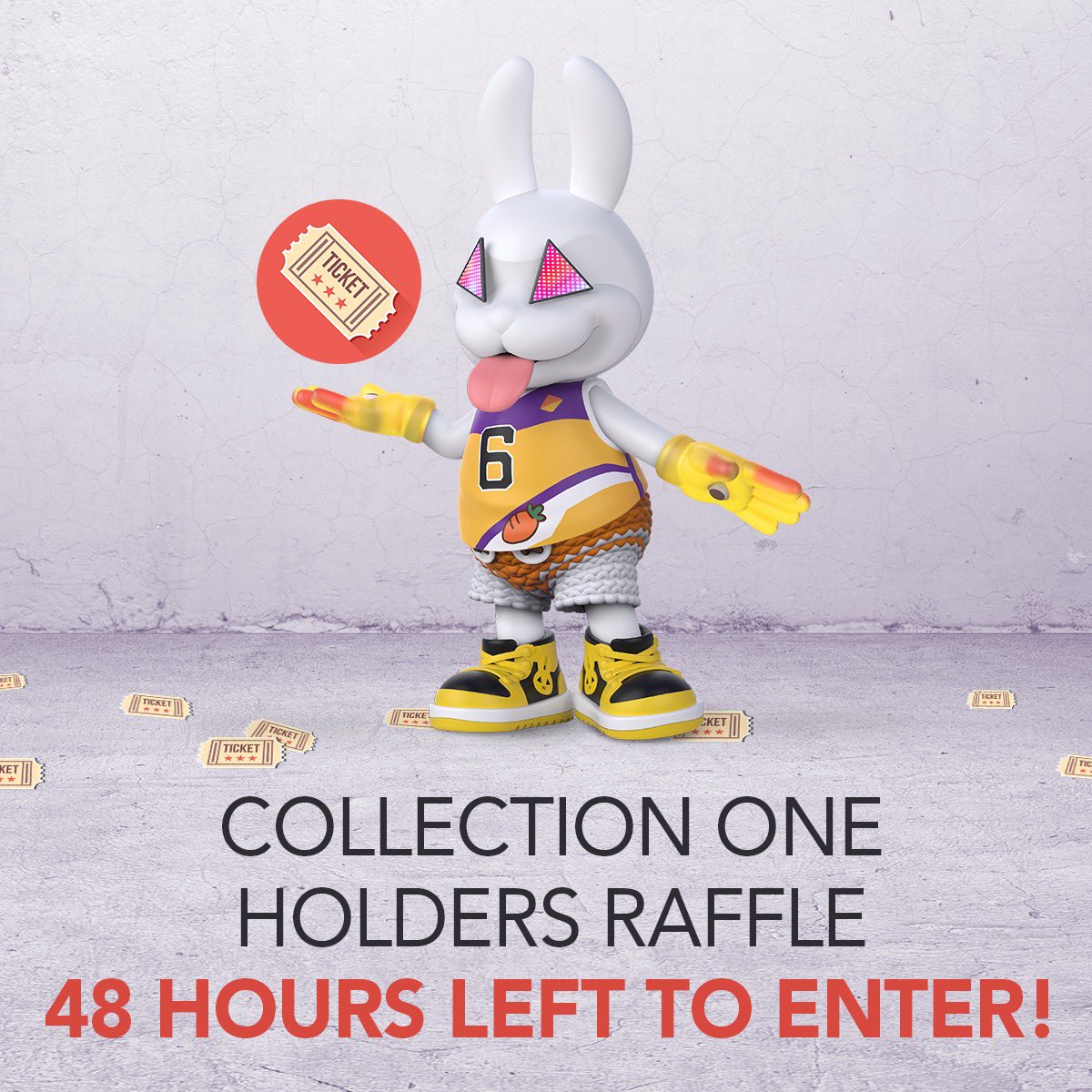 WhiteRabbit_xyz's tweet photo. Holders raffle - 48 hours left! 

As part of our Collection ONE roadmap, holders get to participate in a raffle to win 10 ETH,  10x White Rabbits, and 5x custom 1:1 White Rabbits with our Creative Director James!

48h left to submit your applications on https://t.co/HX7dzf0TW9 https://t.co/Q8qZW6YRo0