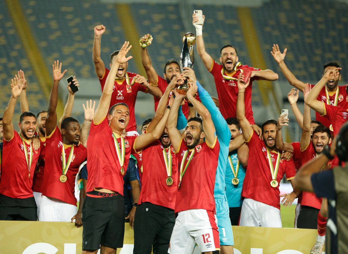 CAFCLCC's tweet photo. 🥳 Congratulations to the #TotalEnergiesCAFCL champions on winning their first match in the #ClubWC 🏆

Best of luck in the semi-final 🙌 https://t.co/MxSv0kNUpu