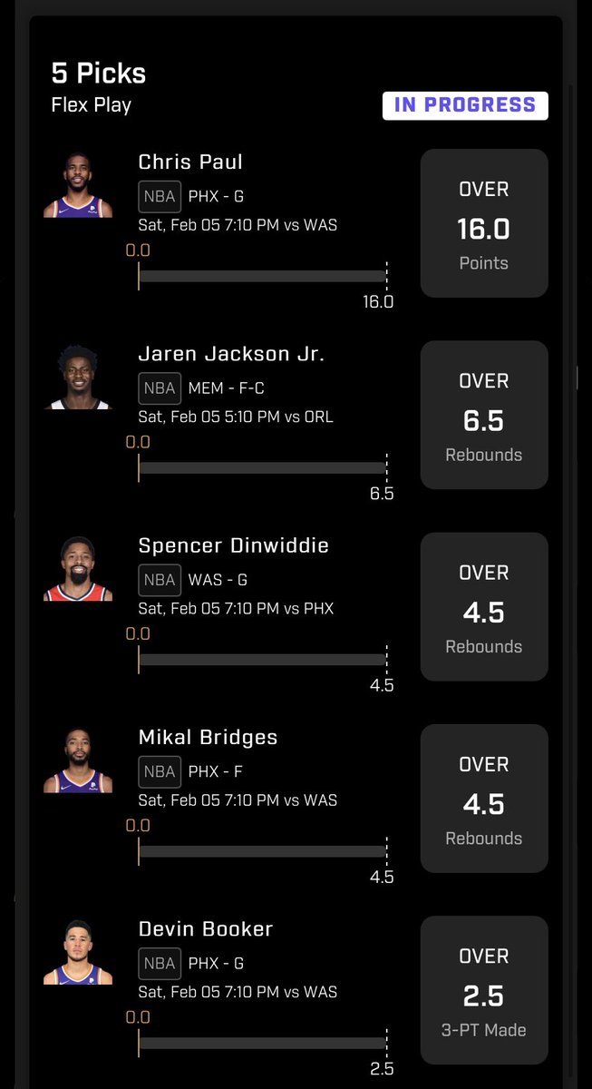 RickyOvers's tweet photo. Taking a stab at some Saturday NBA games. A five picker through @PrizePicks coming in hot!

#PlayerProps #PrizePicks https://t.co/bQgExXmZdR