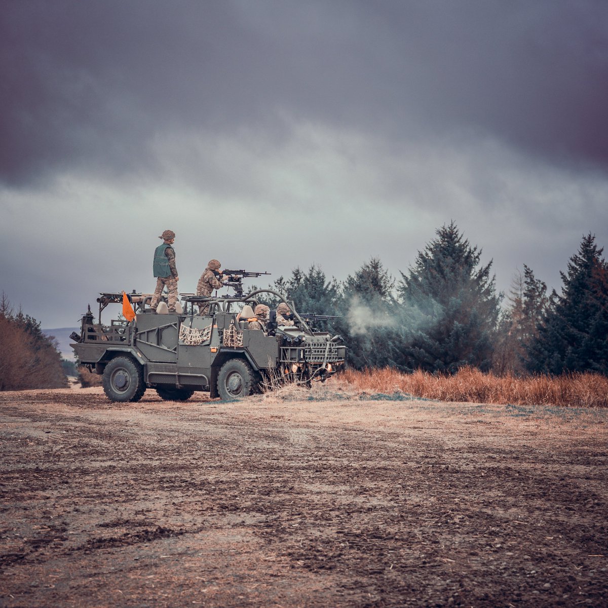 RiflesRegiment's tweet photo. 3 RIFLES training on Jackals mounted with the legendary GPMG in Otterburn. 

#BritishArmy #Military #Rifles https://t.co/yJRlUjhPsD