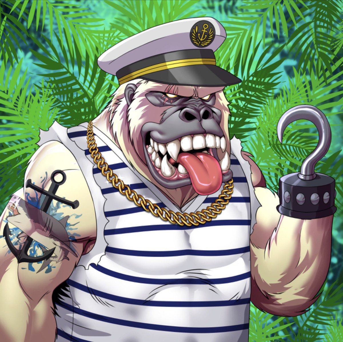 TheMetaChemist's tweet photo. I'm so happy to have worked up the ranks QUICKLY in this #CGOR community @combat_gorillas really found me at the perfect time and I HIGHLY recommend to check out their discord and give this LEGIT project some love https://t.co/W7yX1IKuGr https://t.co/be8KVhUkRz