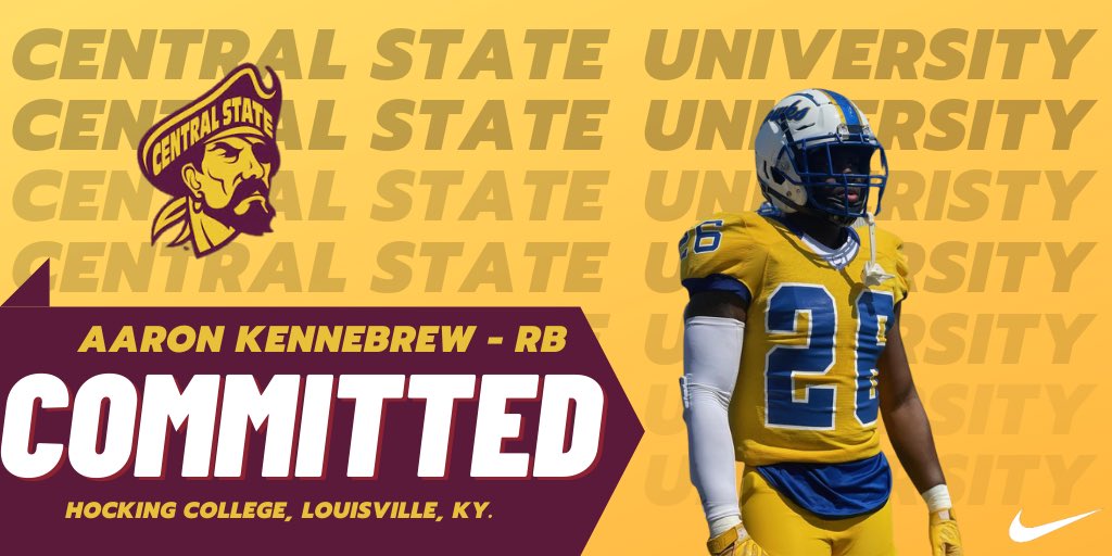 110% Committed! 
<a href="/GO_MARAUDERS/">Central State Athletics</a>