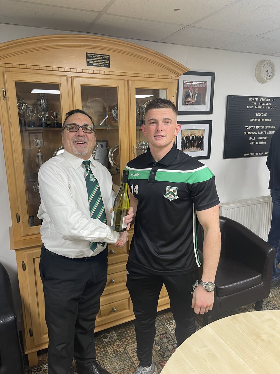 north_ferribyfc's tweet photo. Today’s @digiLED_ Man of the Match for a brilliant performance was Josh Whiteley! 💚 https://t.co/t7NwzjRarW