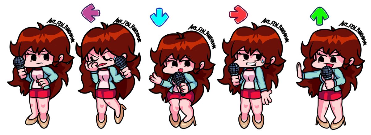 Any_Fen_Random's tweet photo. Yes!, Gf is going to be playable in the mod I'm doing, how are the sprites left? (now it's just artistic, later I'll encourage it) Gf Juagable, que tal me quedo : D? #FNF #fridaynightfunkin #fnfmod #fnfBFF #fnfgf https://t.co/eWtpo5MGTr