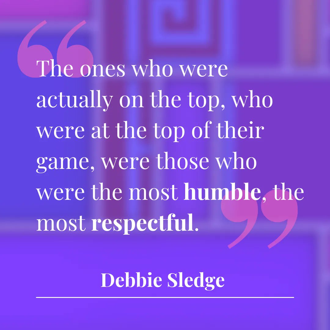ToTheContrary's tweet photo. What does it take to get to the top? In our recent interview #DebbieSledge talks about what she has learned from her years of performing with @SisterSledge_. #Sledgendary https://t.co/7mHfQD7b8Q