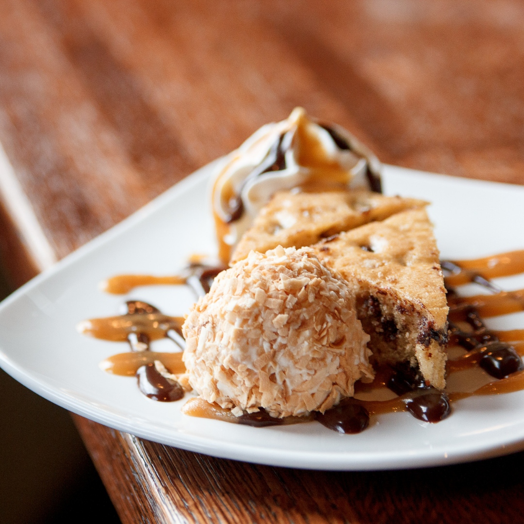 rabistro's tweet photo. Whoever cooked this gets major brownie points 😉

Be sure to order our Salted Caramel Blondie! Our Chocolate Chip Blondie is served with vanilla ice cream rolled in crushed pretzels with caramel &amp; chocolate sauce &amp; whipped cream 😋 https://t.co/7ibhhNYyNg