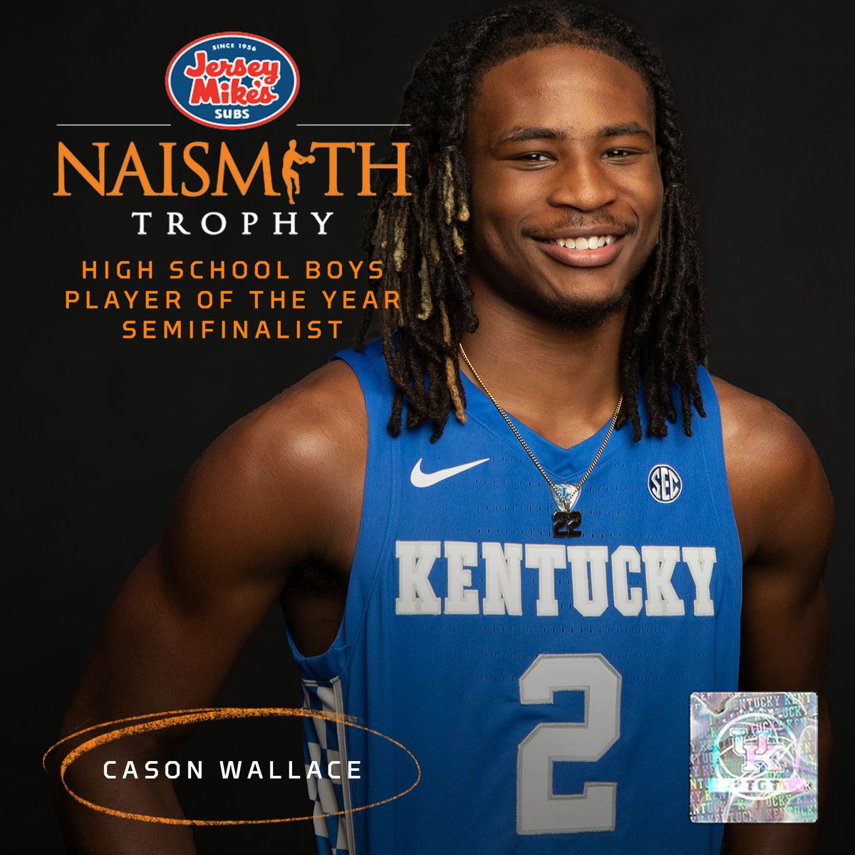 KentuckyMBB's tweet photo. Congrats to @wallace_cason on being named a semifinalist for the Naismith Trophy High School Player of the Year!

📝 https://t.co/DiNKFDgffN https://t.co/HXnzMB2Jmu