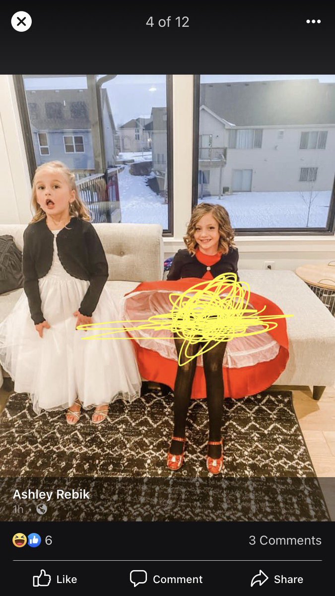 chococatyy's tweet image. This mom is posting sexually suggestive photos of her daughter on Facebook lifting up her skirt with “sexy” stockings on . Please report her 
facebook.com/10000020923573…

#grooming