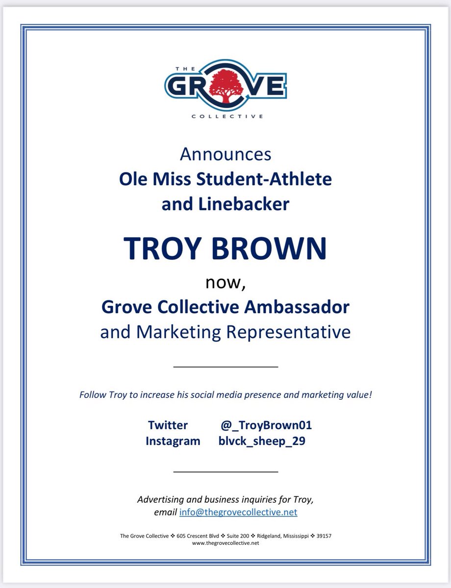 I am extremely excited and blessed to announce my partnership with the grove collective… can’t wait ‼️‼️‼️