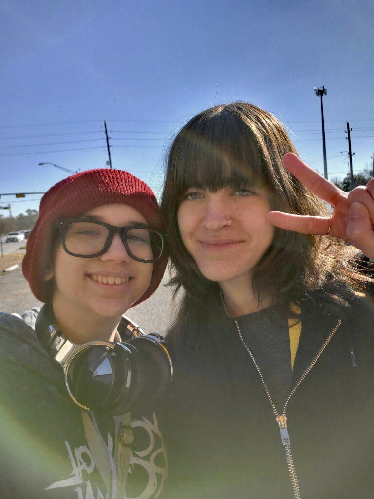 JVTVNews's tweet photo. @JVTVOllie and @ShelbyJVTV working hard at ARC labs covering the welding competition today. #WeGotThatBroll @CoachVCFISD @jvhsprincipal https://t.co/vDPsxxpu11