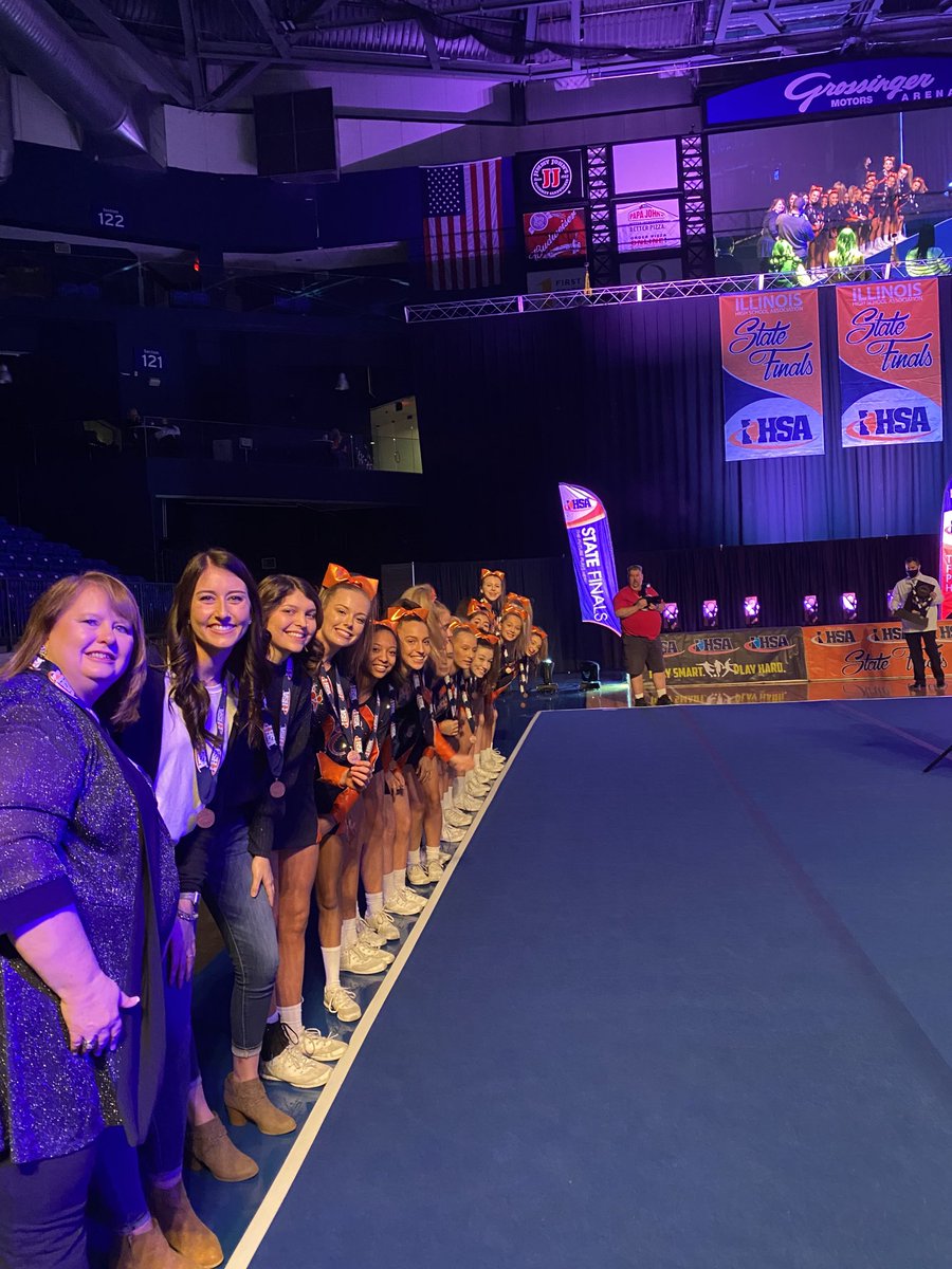 CHS is bringing home a trophy! Third place at state.  Well done, coaches and athletes! Special shout out to the parents for getting them to Bloomington safely this week. Team effort all around! Go Lions!!