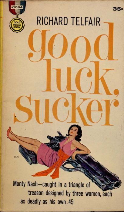 jonyballistic's tweet photo. ...caught in a triangle of treason.. #pulp #book #45cal 
art mitchell hooks c1961 https://t.co/k35IKhOEJk