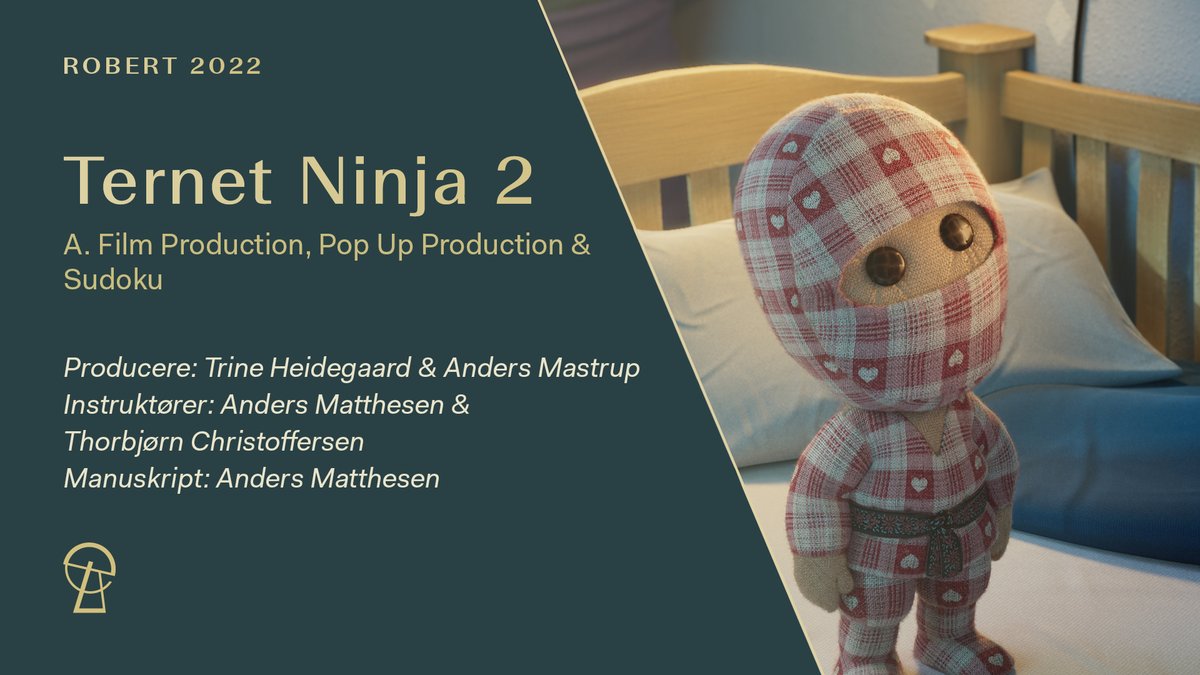 ‘Ternet Ninja 2’ modtager prisen for ‘Årets børne- og ungdomsfilm’. Stort tillykke.