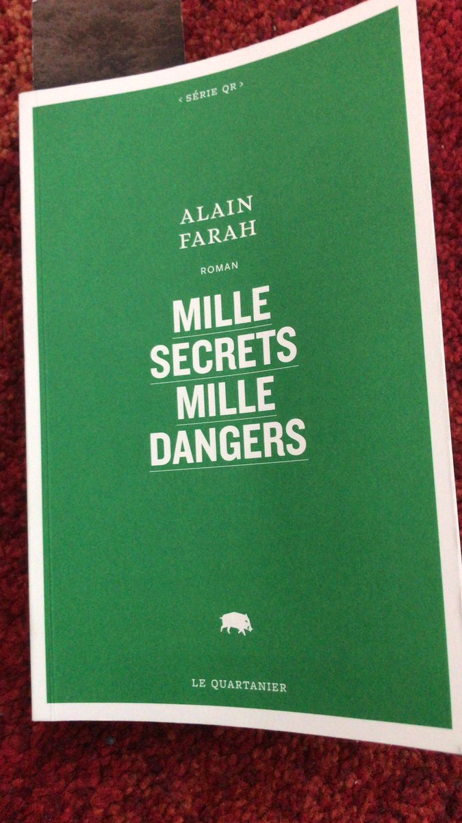 Lecture de la fin de semaine <a href="/alain__farah/">Alain Farah</a> <a href="/LeQuartanier/">Le Quartanier</a>