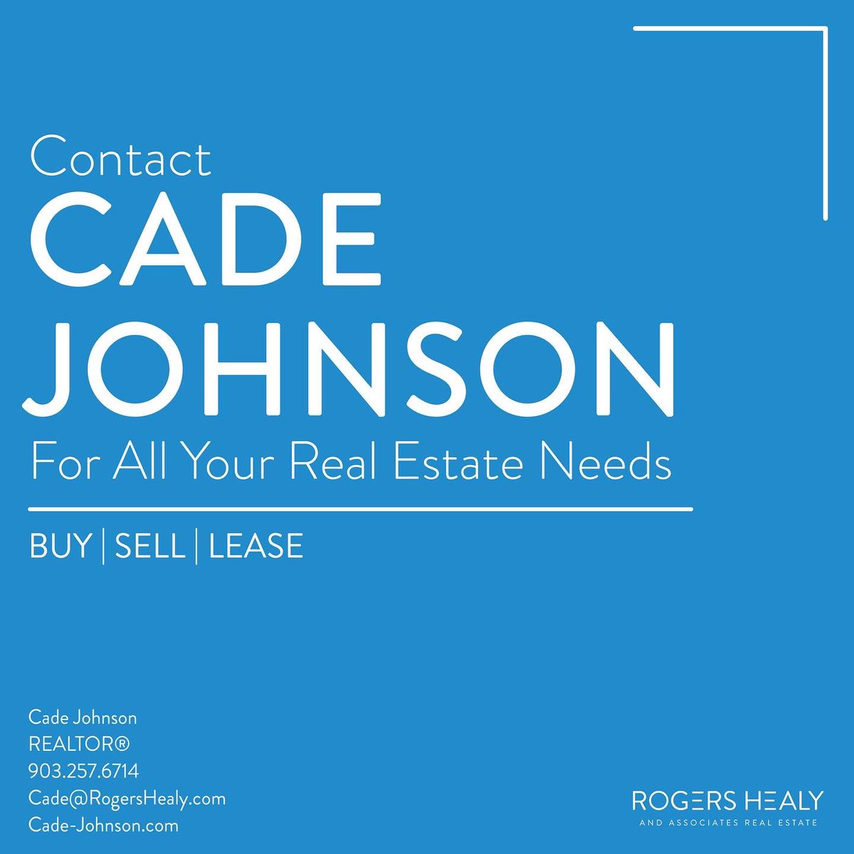 I’m excited to announce that I am officially a REALTOR® at Rogers Healy and Associates! Whether you are looking to buy, sell, lease, or simply have questions, I am here for ALL of your real estate needs! 

Please check out my website and follow me on Instagram as well! as well!