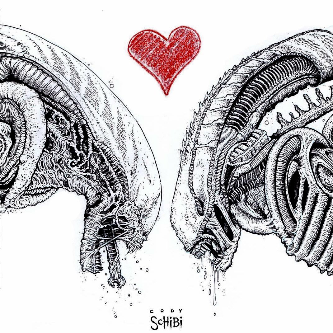 Happy birthday to the brilliant & forever inspiring, H.R. Giger, born on this day in 1940. 