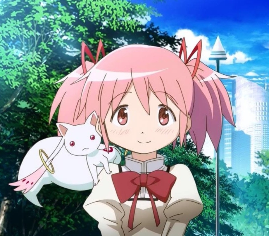 today's first trans lesbian of the day is madoka kaname , who also uses she/her prns ! ^.^  (lesbian canon/implied, trans hc)