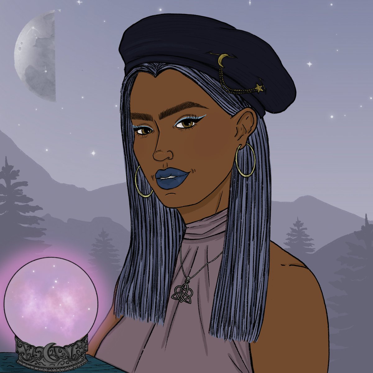 MysticSisNFT's tweet photo. 🎉 NFT COLLAB GIVEAWAY 🎉

The Universe brought this Mystic Sister and Charoite together and now they're looking for a friend

1x @MysticSisNft 🔮
1x @MagickPunks 💎 

To enter:
✨Follow @MysticSisNFT @MagickPunks  @JanaSternHealer
✨Like &amp; RT 
✨Tag 3 friends 

Ends in 48 hours https://t.co/lGa6gdZVZu