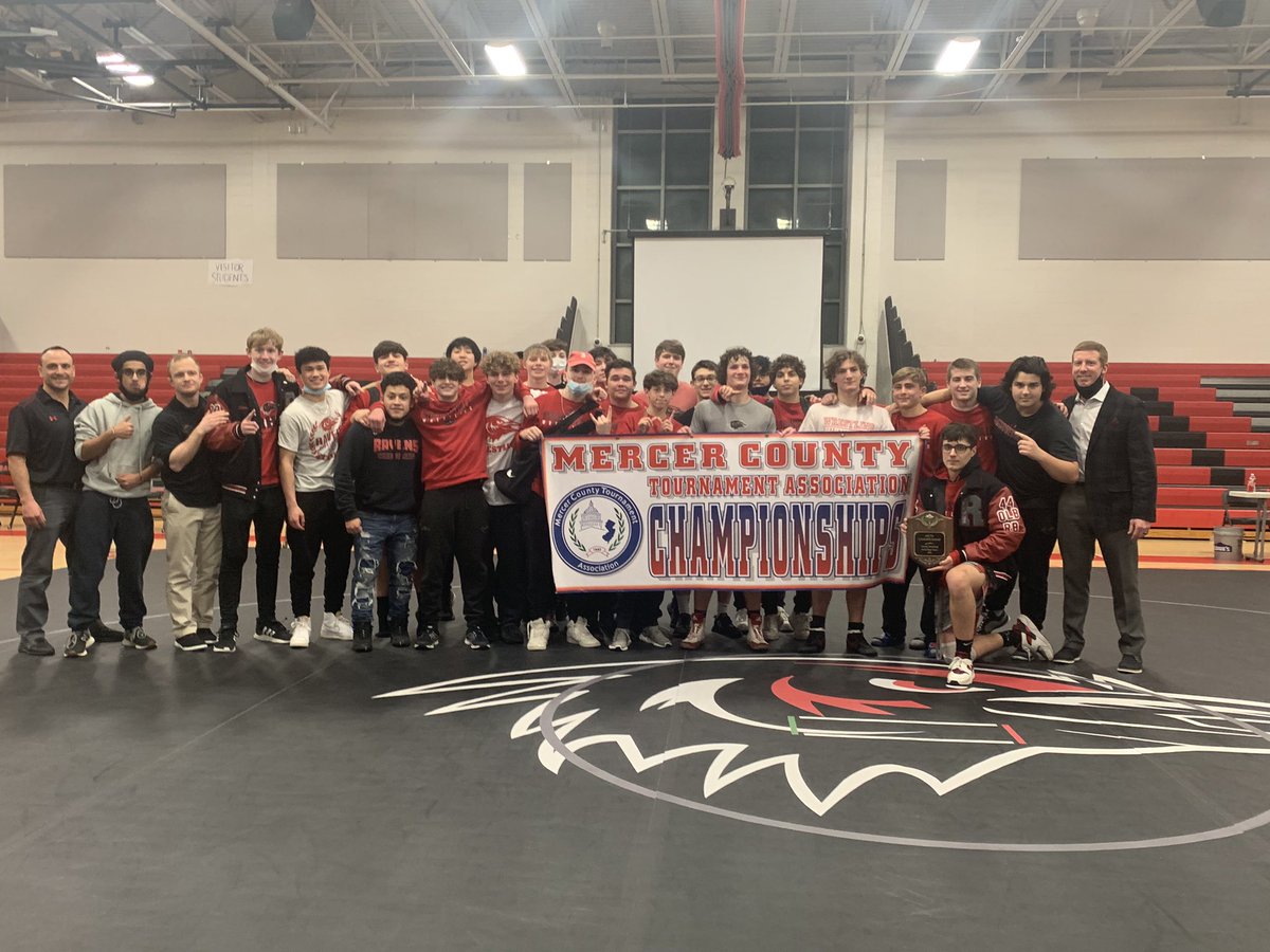 RvilleAD (@robbinsvillead) on Twitter photo 2022 Mercer County Tournament Champions. Great kids, great staff, Great Families. Thank you for everyone involved that help make this day go. <a href="/RavensWrestling/">R'ville Wrestling</a> 2022 Mercer County Tournament Champions. Great kids, great staff, Great Families. Thank you for everyone involved that help make this day go. <a href="/RavensWrestling/">R'ville Wrestling</a>