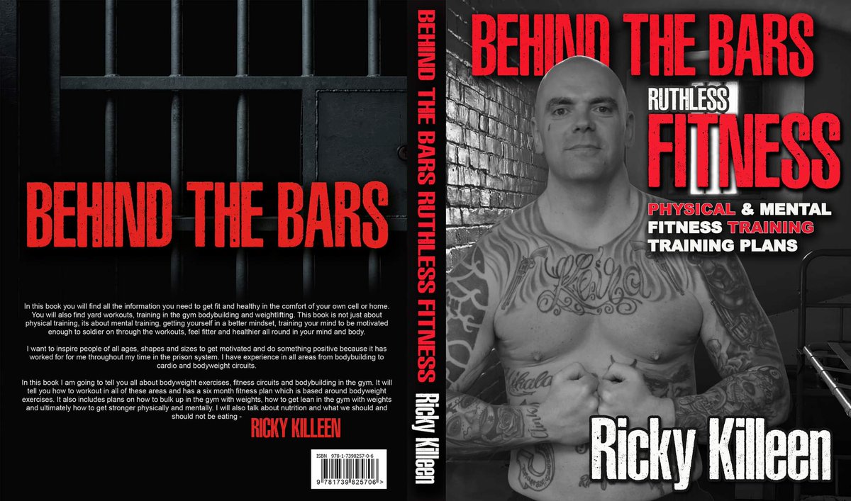 my book is available to buy on Amazon and Waterstones, can also be bought direct from me with a personalised signed message of my website: behindthebarsruthlessfitness.co.uk BEHIND THE BARS RUTHLESS FITNESS amazon.co.uk/dp/1739825705/… waterstones.com/book/behind-th…