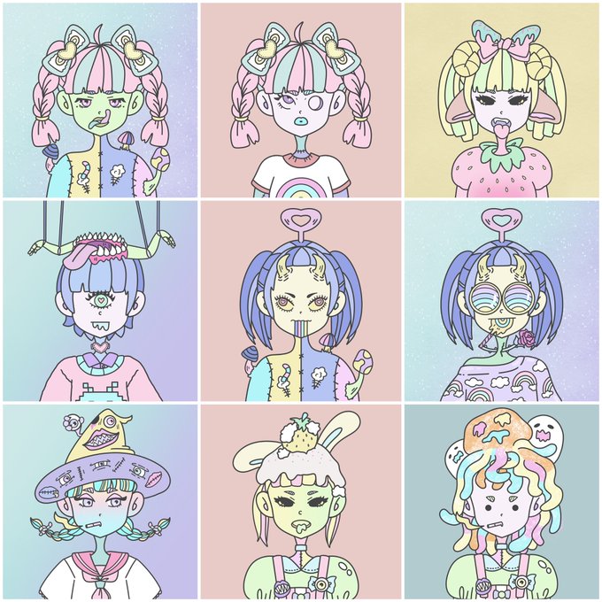 かわいい女のtwitterイラスト検索結果